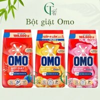 Bột giặt OMO cửa trên, giặt tay gói 2,6/ 2,9Kg / 5.1KG | 5.5KG