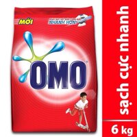 Bột giặt OMO đỏ 6kg