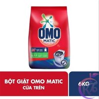 Bột giặt Omo Matic 5.7kg dành cho MÁY GIẶT CỬA TRÊN, công nghệ 3X xoáy bay vết bẩn (Đỏ)