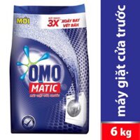 Bột Giặt OMO Matic 6kg Cho Máy Giặt Cửa Trước(màu xanh+đỏ)