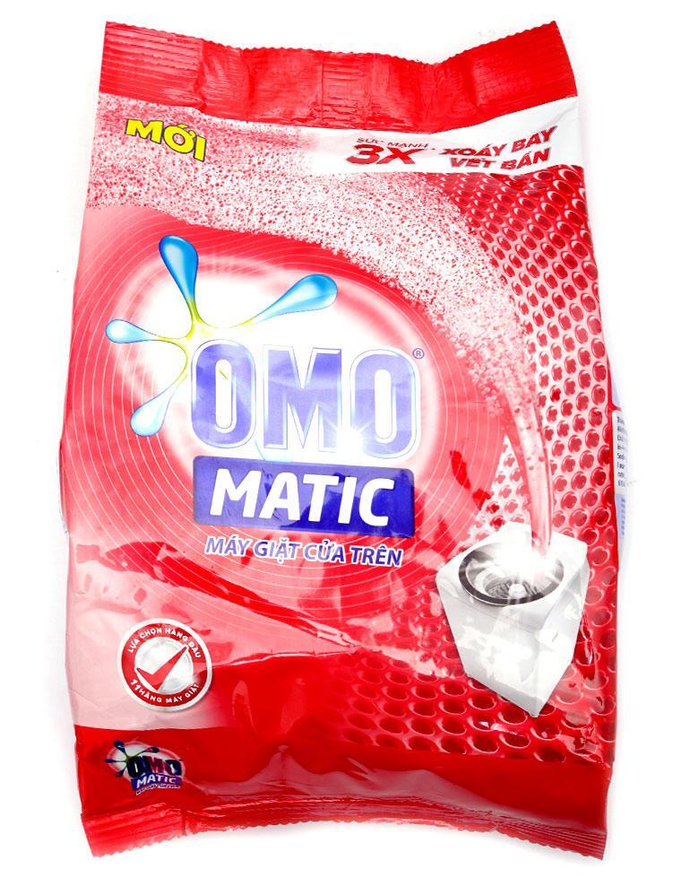 Bột giặt OMO Matic cho máy giặt cửa trên dạng hộp 3kg