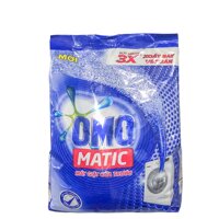 Bột Giặt OMO Matic Cho Máy Giặt Cửa Trước Hộp 3Kg