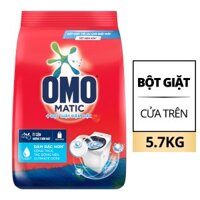 Bột Giặt OMO Matic cửa trên 5.7kg