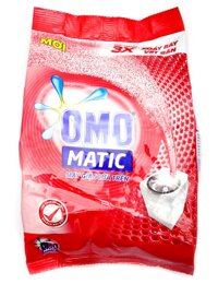 Bột Giặt Omo Matic Máy Giặt Cửa Trên Túi 3KG