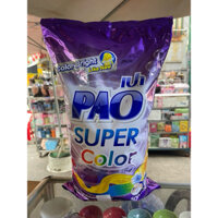 Bột giặt Pao 5 kg màu tím .