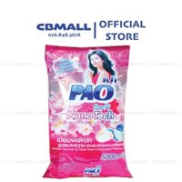 Bột Giặt PAO NanoTech Thái Màu Hồng 5kg