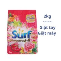 BỘT GIẶT SURF 2KG HƯƠNG NƯỚC HOA THƠM NGÁT HÀNG CHUẨN