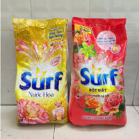 Bột giặt Surf 5,5kg vàng hương nước hoa duyên dáng vàng/ hồng nước xả vải 5.5kg