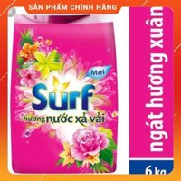 Bột giặt SURF 6kg hương nước xả vải date mới .