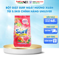 Bột Giặt Surf Hương Nước Xả Vải Ngát Hương Xuân 5.5KG|Tạp Hoá Giá Sỉ.Net