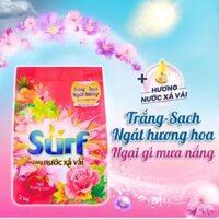Bột giặt Surf ngát Hương Xuân 2kg: Giặt sạch 1 lần, thơm lâu
