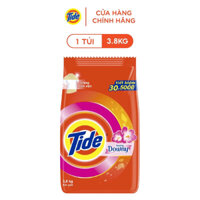 Bột giặt Tide 3,6/3,8Kg hương Downy trắng đột phá