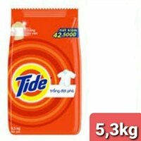 Bột giặt Tide 5,3kg Trắng Đột Phá/5kg Downy