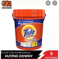 Bột giặt tide downy 9kg tặng kèm xô