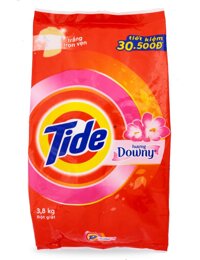 Bột Giặt Tide Hương Downy Gói 3.8KG