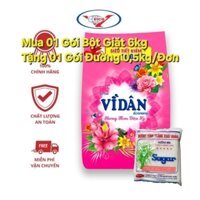Bột giặt VÌ DÂN ECONOMY 5.8kg VICO. Mua 01 Gói bột Giặt tặng 01 gói đường 0,5kg