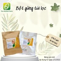 Bột gừng túi lọc. Bột gừng sấy lạnh