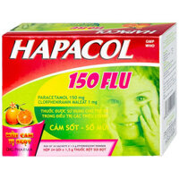 Bột Hapacol 150 Flu giảm đau, hạ sốt
