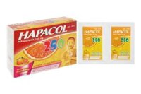 Bột Hapacol 250 DHG giảm đau, hạ sốt (24 gói)
