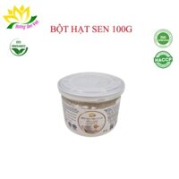 BỘT HẠT SEN SẤY LẠNH HŨ 100G  - CTY HƯƠNG SEN VIỆT