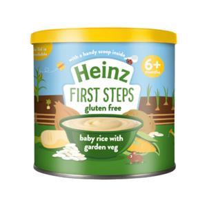Bột Heinz vị gạo và rau củ (4m+)