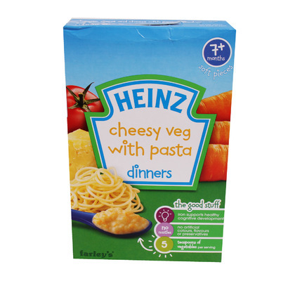 Bột Heinz 7+ vị mỳ ý rau phomai