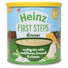 Bột Heinz vị súp lơ 4+