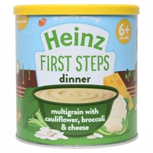 Bột Heinz vị súp lơ 4+