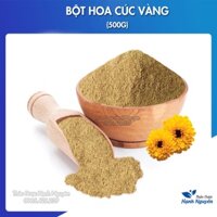 Bột hoa cúc vàng nguyên chất 500g (Dưỡng da,an thần, thanh lọc cơ thể) - Thảo Dược Hạnh Nguyên