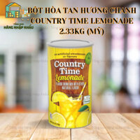 Bột hòa tan hương chanh Country Time Lemonade 2.33kg nhập khẩu từ Mỹ