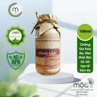 Bột Hồng Sâm đắp mặt  chống lão hóa nguyên chất 100ml 80g