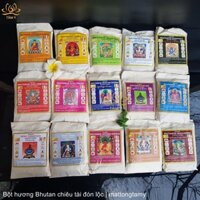Bột hương Bhutan chiêu tài đón lộc, bảo vệ, mang lại bình an, may mắn, sức khỏe, hạnh phúc và thịnh vượng