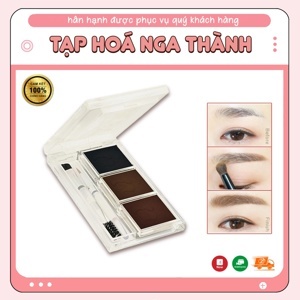 Bột kẻ mày Aroma shine brown liner cake type