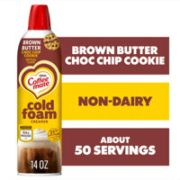 BỌT KEM BÉO Coffee Mate Cold Foam Coffee Creamer, French Vanilla / Butter Brown Chocolate Chip (14 oz)