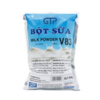 Bột kem béo V83 GTP (1kg) nguyên liệu pha trà sữa bột kem béo thực vật bột sữa béo nấu trà sữa