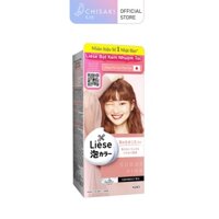 Bọt Kem Nhuộm Tóc Liese Màu Nâu Hồng Sugar Pink 108ml