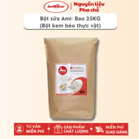 Bột Kem Sữa Cao Cấp AMI Bao 25KG - Non Dairy Creamer Powder - Bí Quyết Cho Trà Sữa Thơm Ngon