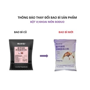 Bột khoai môn Boduo