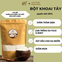 Bột khoai tây nguyên chất Đỗ Shop dùng trong làm đẹp, đắp mặt dưỡng trắng da, làm bánh