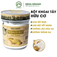 Bột Khoai Tây nguyên chất UMIHOME 135g đắp mặt nạ dưỡng trắng da và tẩy da chết hiệu quả
