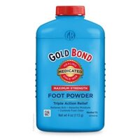 Bột khử mùi hôi chân Gold Bond Foot Powder - chuẩn Mỹ