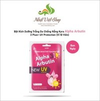 Bột Kích Dưỡng Trắng Da Chống Nắng Kyra Alpha Arbutin 3 Plus+ UV Protection (Vỉ 10 Viên)