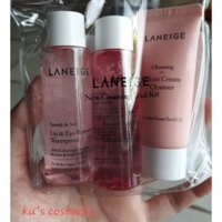 Bột kit 3 món Laneige cleansing trial kit