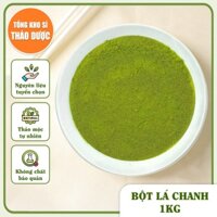 Bột lá chanh nguyên chất 1kg (Gia vị nấu ăn, kích thích hệ tiêu hóa)