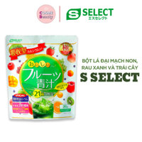 BỘT LÁ ĐẠI MẠCH NON, RAU XANH VÀ TRÁI CÂY S SELECT NHẬT BẢN