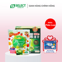 Bột Lá Đại Mạch Non, Rau Xanh Và Trái Cây S Select Nhật Bản Bổ Sung Canxi Hòa Tan (Nhiều Phân Loại)
