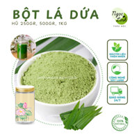 Bột lá dứa (lá nếp) nguyên chất - tốt cho cơ thể, làm bánh, làm đẹp - Hũ 250gr, 500gr, 1kg