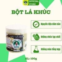 Bột lá khúc tự nhiên 100 % hiệu Chú Lâm Phù Sa chuyên dùng làm bánh , xôi khúc