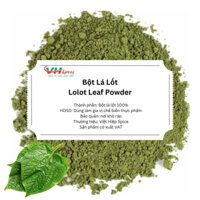 Bột Lá Lốt Nguyên Chất Túi 1Kg(Lolot Leaf Powder) Việt Hiệp