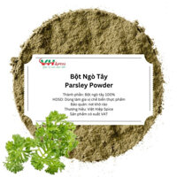 Bột Lá Ngò Tây - Bột Lá Mùi Tây Nguyên Chất Túi 1Kg(Parsley Powder) Việt Hiệp